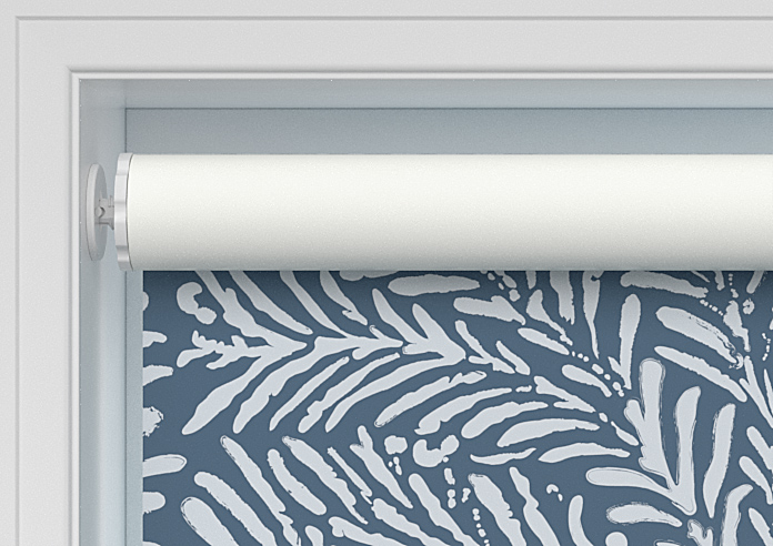 Balmy Palms (Blackout), Pacific Blue - Twist&Fit Roller Blind - Image 9